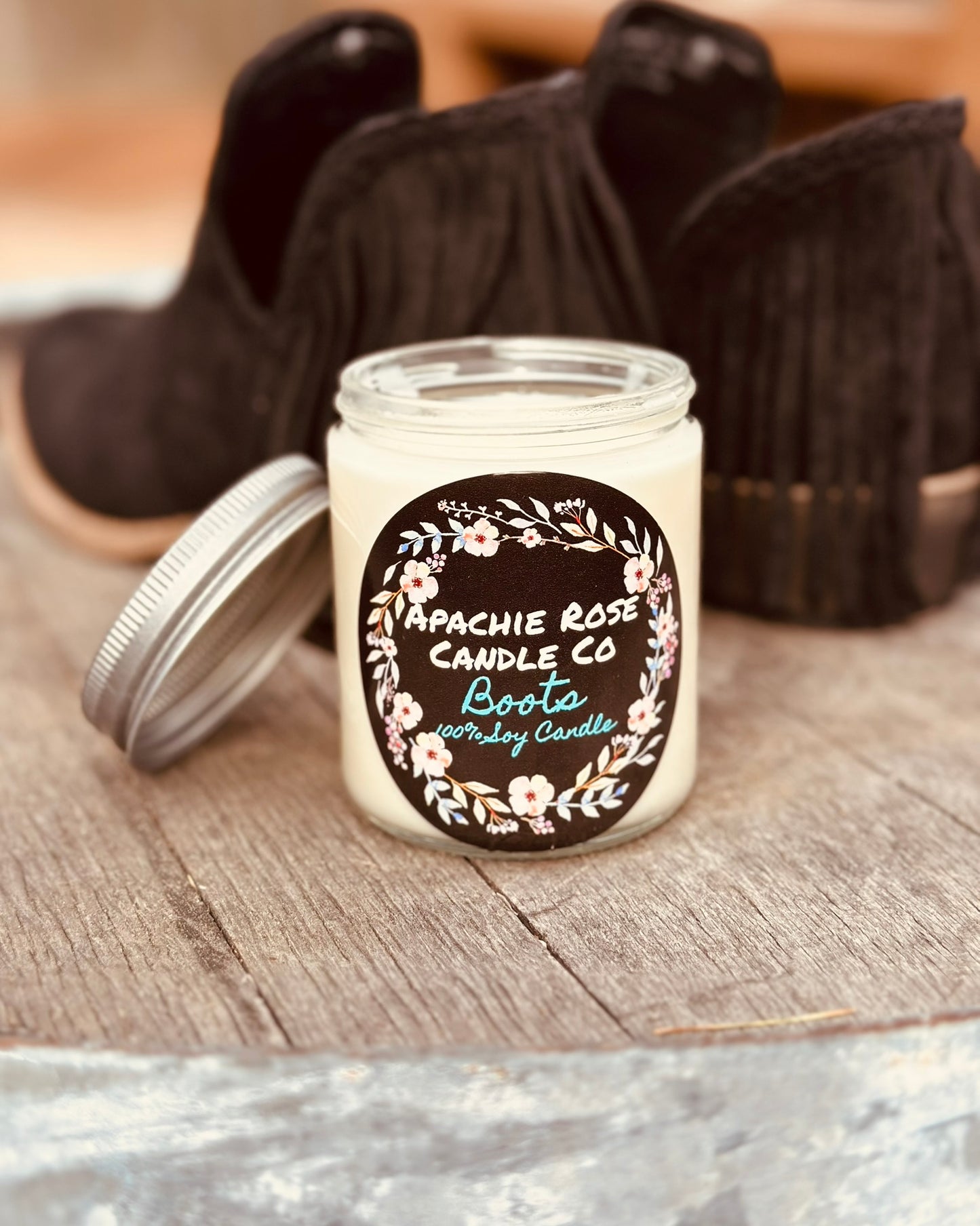 Boots Candle